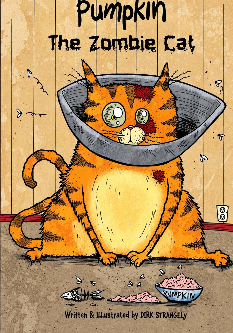 Cover of Pumpkin the Zombie Cat